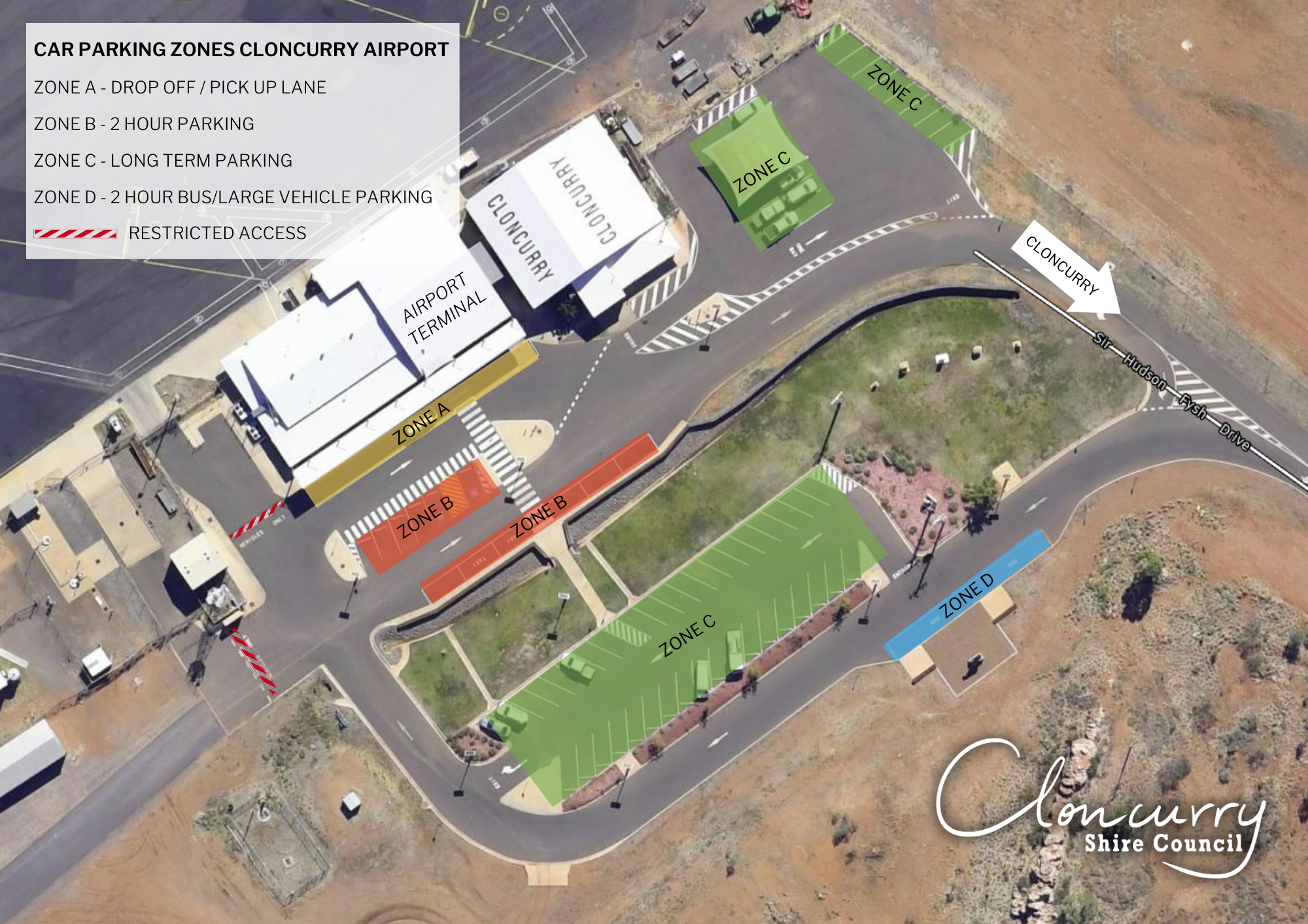 Airport Parking Map