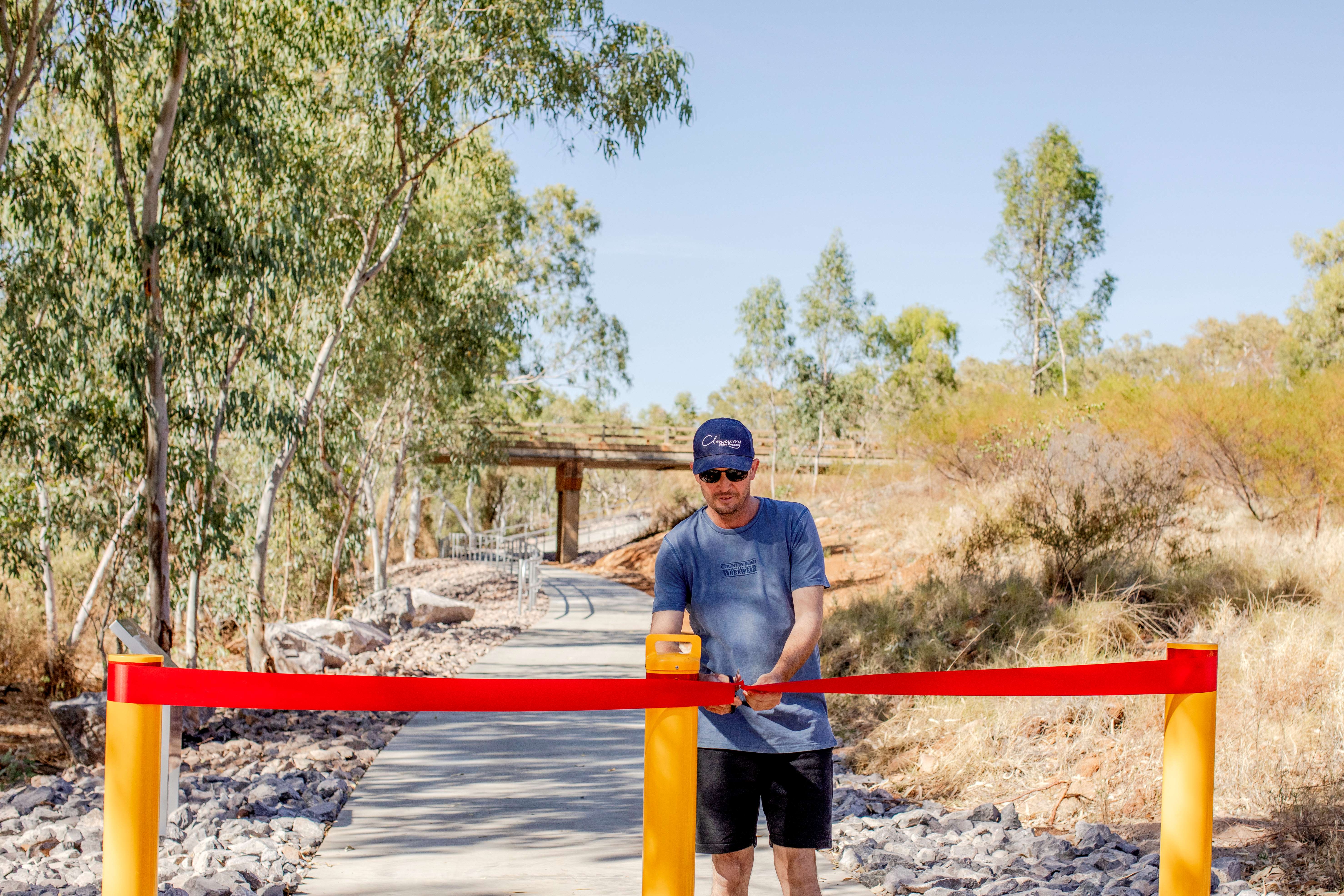 Opening on the new Chinaman Creek Dam Eco Trail