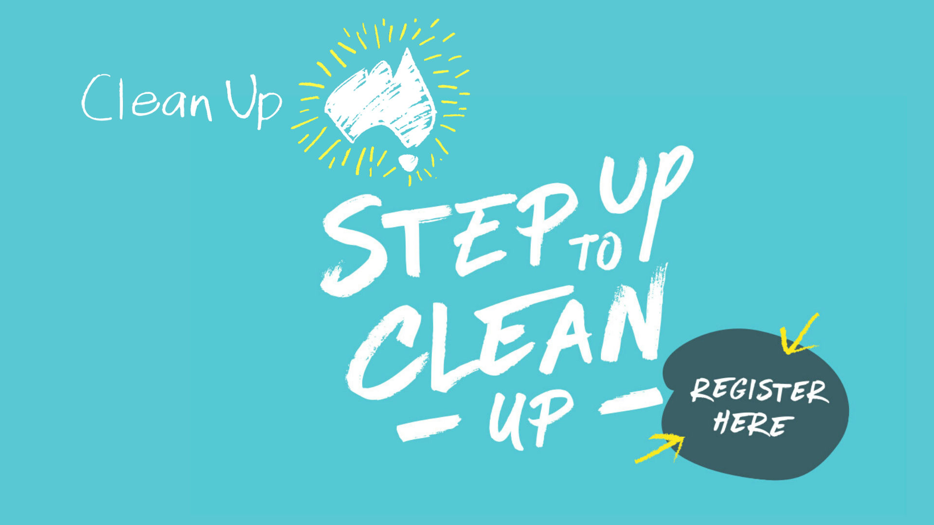 Clean Up Aus, event cover, register, or donate