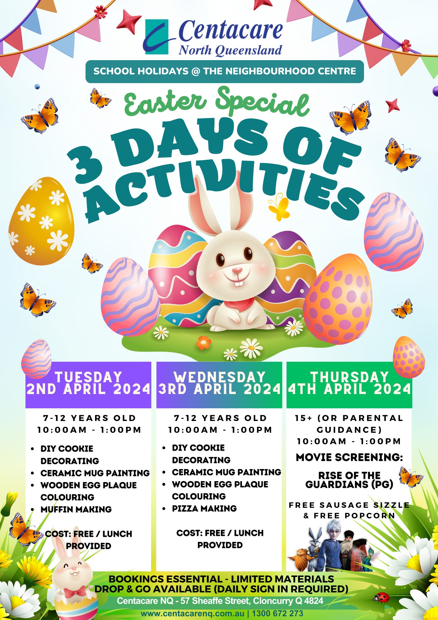 Centacare Holiday Activities