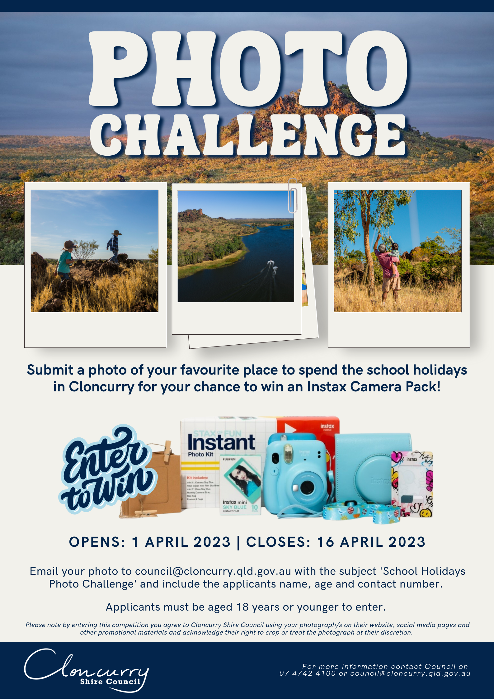 school holiday photo competition