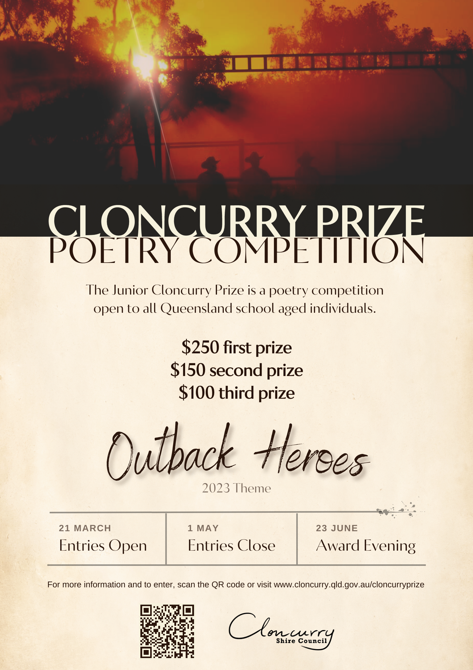 Cloncurry Prize Poetry Competition